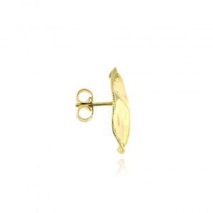 Yellow Gold earrings-Glitter Collection